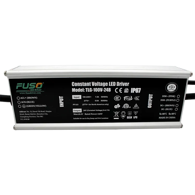Tại sao nên chọn Trình điều khiển đèn LED điện áp không đổi PF 100w cao?