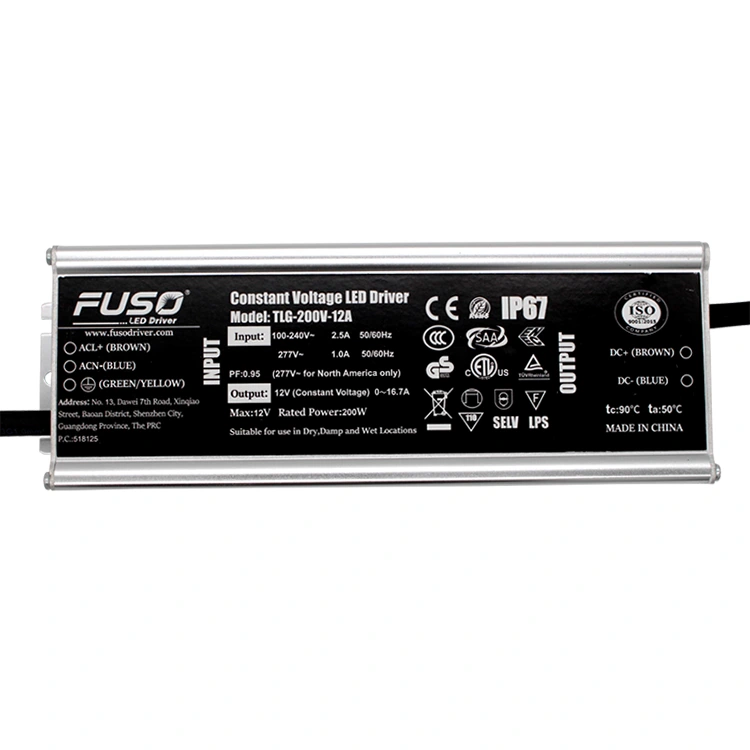 Trình điều khiển đèn LED điện áp không đổi PF 12V 200W cao cải thiện hiệu suất chiếu sáng như thế nào?