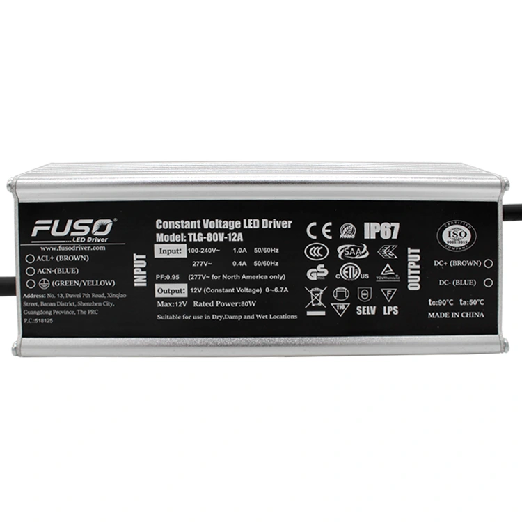 Tại sao nên chọn Trình điều khiển đèn LED điện áp không đổi PF 12V 80W cao để có hiệu suất chiếu sáng ổn định?