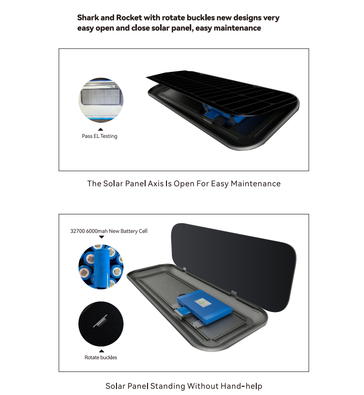 85w all in one solar street light